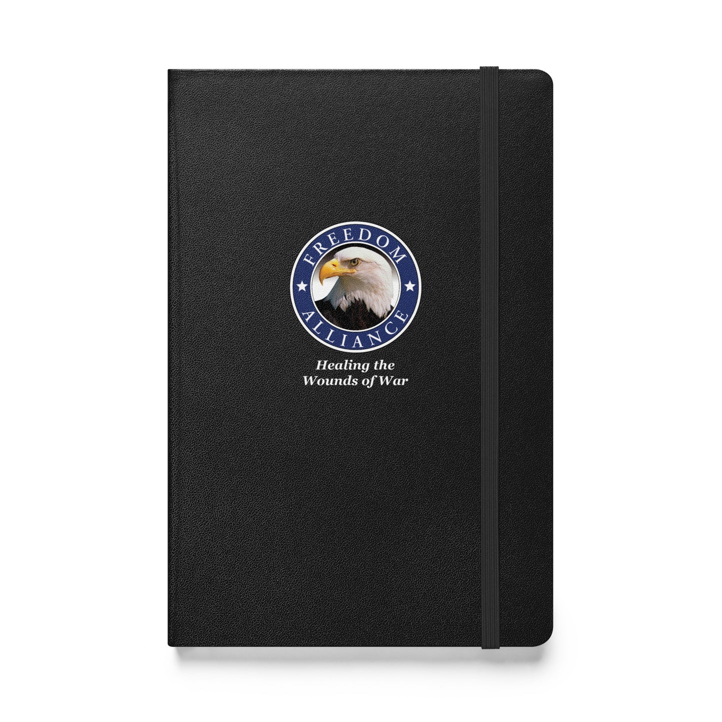 Freedom Alliance Hardcover Bound Notebook with Large Logo