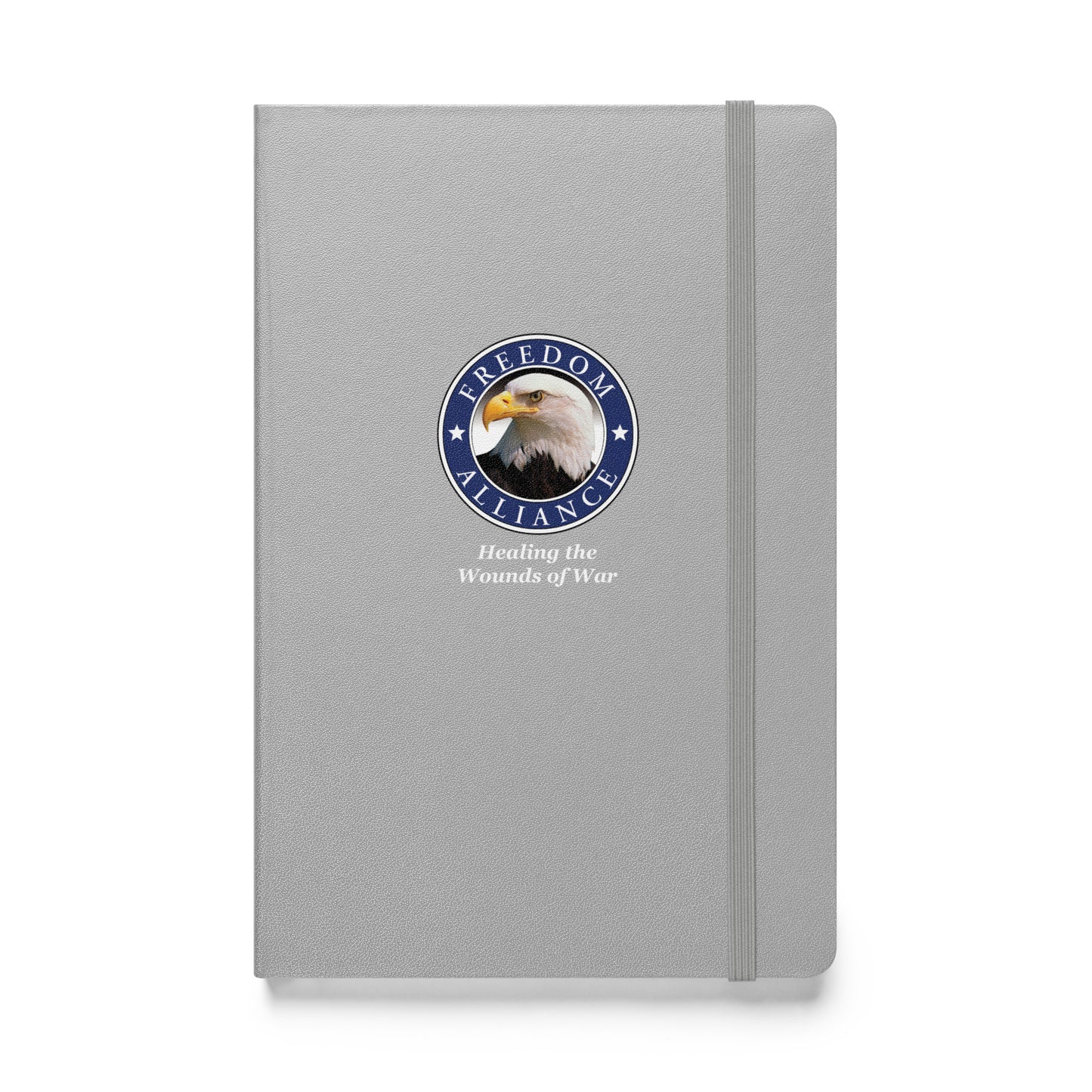 Freedom Alliance Hardcover Bound Notebook with Large Logo