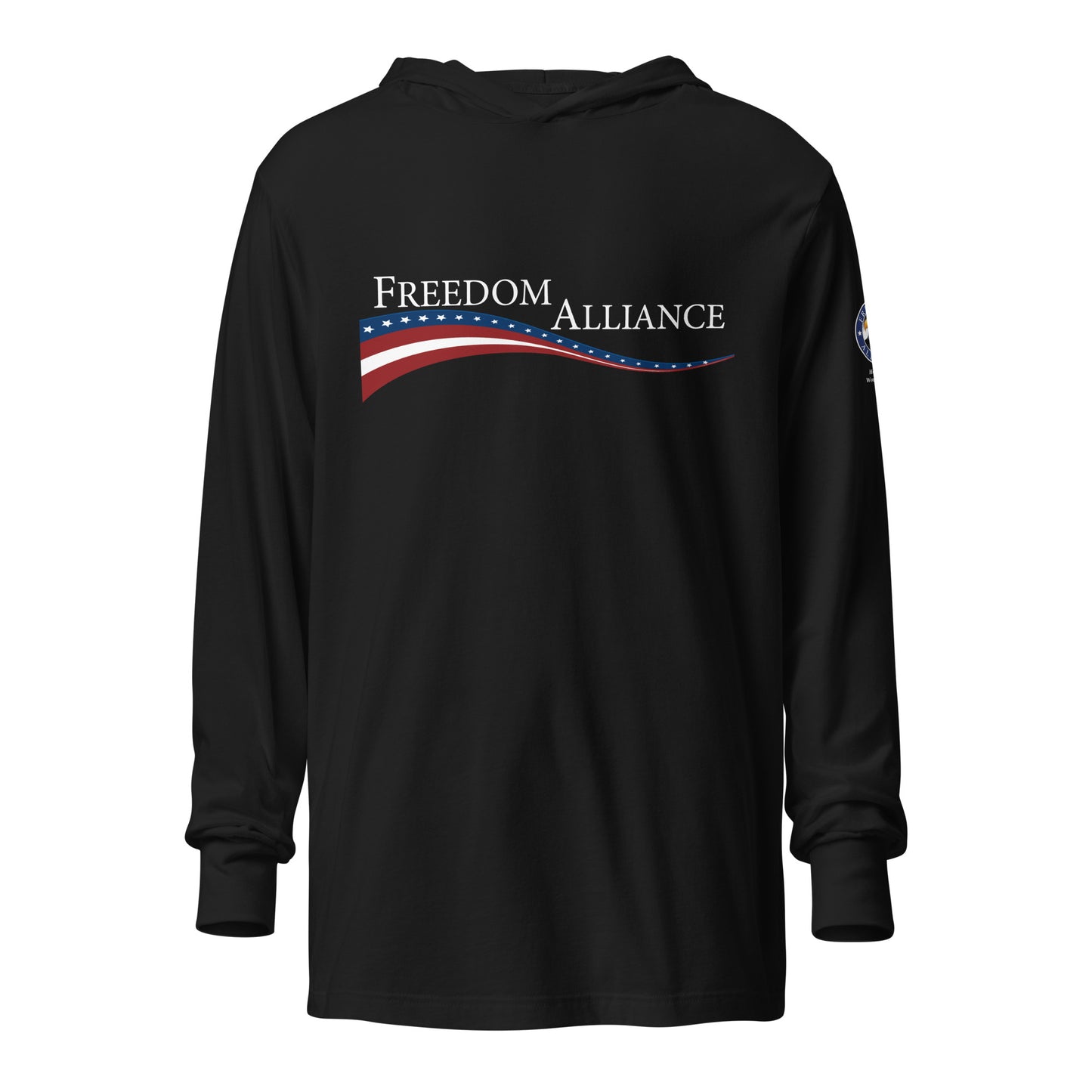 Freedom Alliance Light-Weight Hooded long-sleeve tee