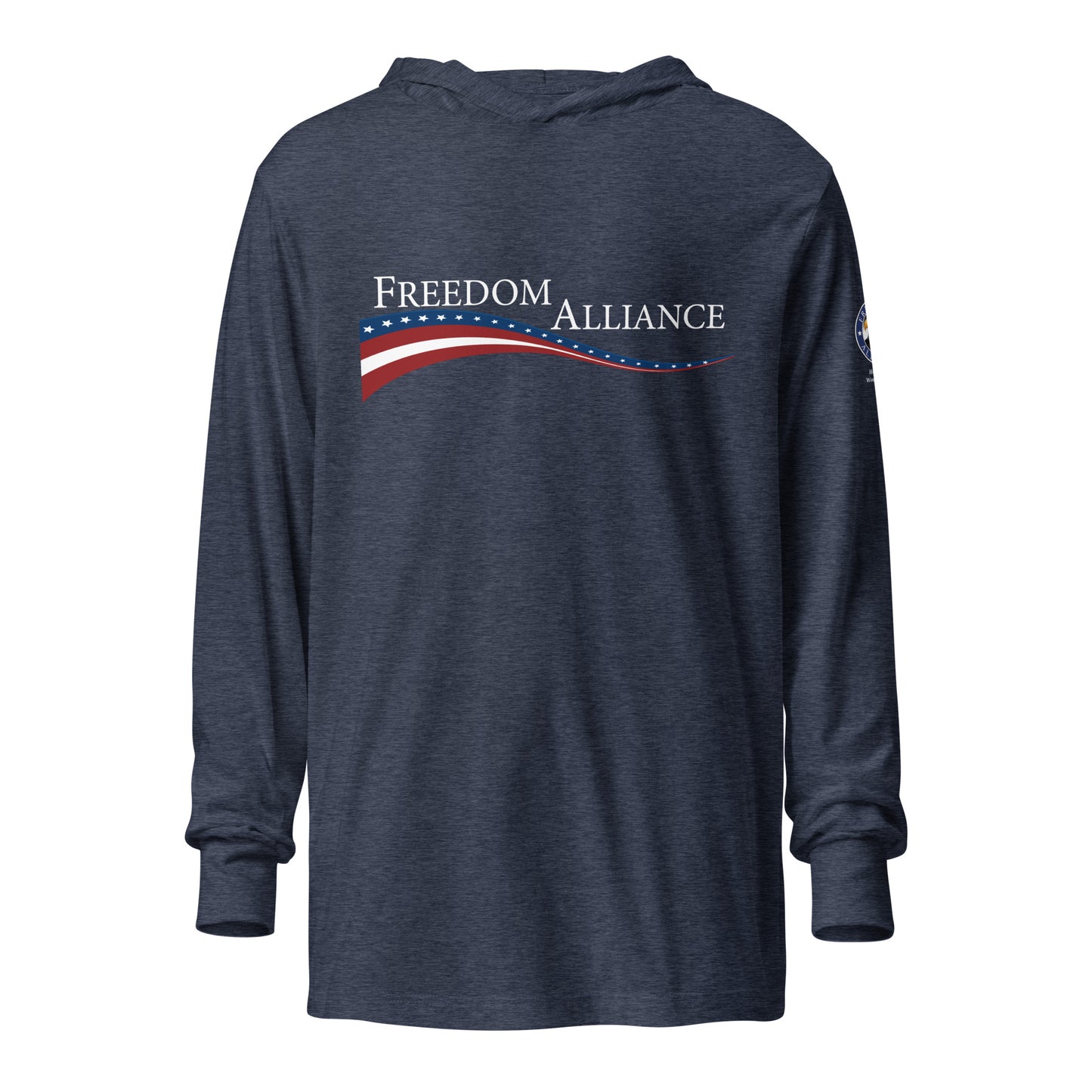 Freedom Alliance Light-Weight Hooded long-sleeve tee